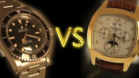 Are you a Rolex or a Patek?