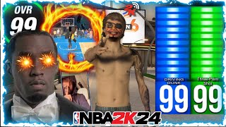 I MADE THE FIRST DIDDY BUILD ON NBA 2K24….*MUST WATCH* #nba2k24