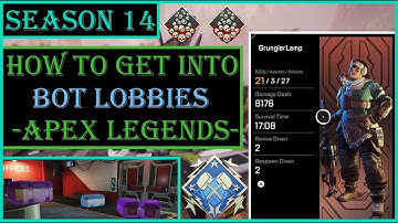The NEWEST WAYS To Get Into Bot Lobbies In Apex Legends Season 14