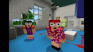 Minecraft - Junior Express El Virus - Escena 3 Ema Tiene Un Virus Y Sabotea El Monoriel