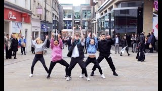 Amazing 'Get Up And GO!' Flash Mob in Leeds!
