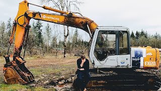 I bought a broken excavator