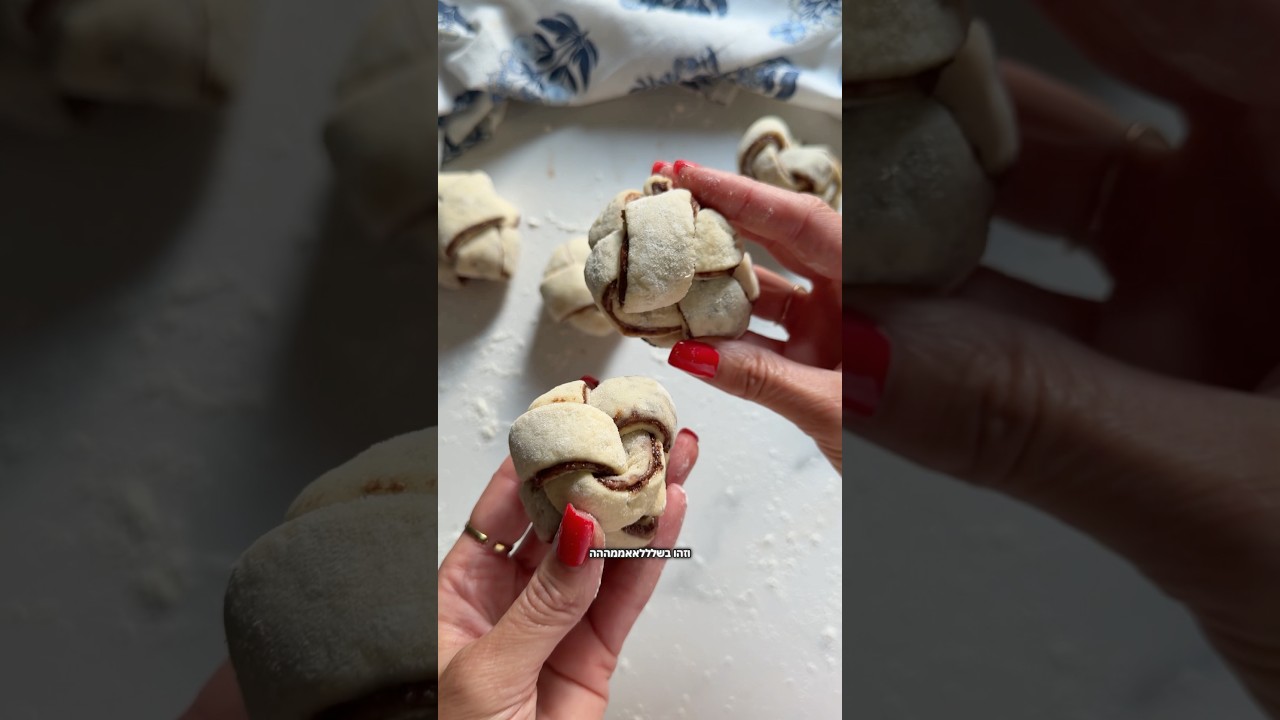 עוגת שמרים שוקולד וטחינה עם דיפינג טחינה ושוקולד לבן