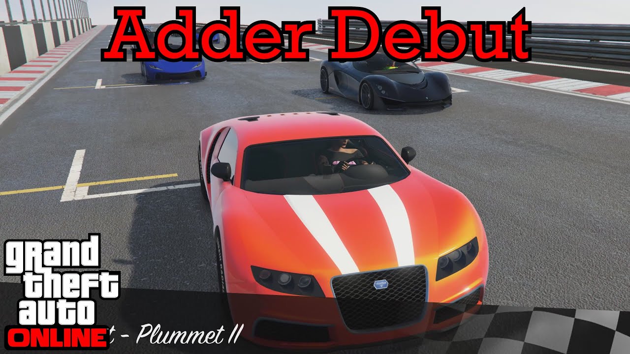 Adder Makes Its Stunt Race Debut - GTA 5 Stunt Races