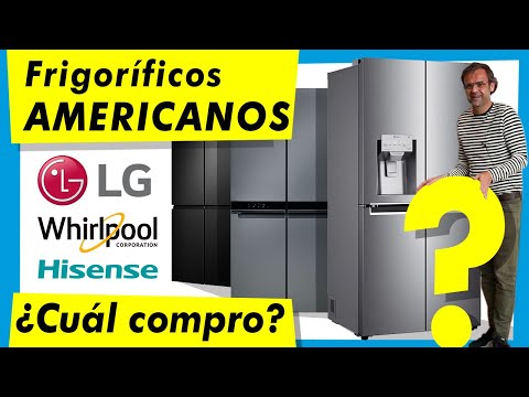 Video: ¿Qué frigorífico con congelador estilo americano?