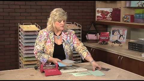 Wizard with Cuttlebug Dies & Embossing Folders