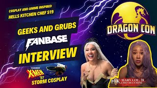 @GeeksGrubs Cosplaying as X-Men Storm | Fanbase app interview at Dragon Con 2023