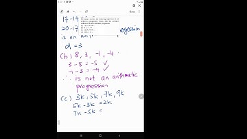 Form 5, Chapter 1 : 1.1 Arithmetic Progression (A)