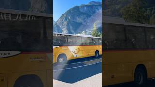 szwajcarski pocztylion 🇨🇭😍 #shorts #postbus #postauto #szwajcaria #alpy #swiss