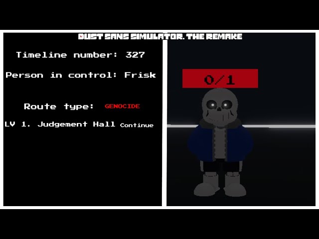 New cool undertale game(Sans Multiverse Simulator) 