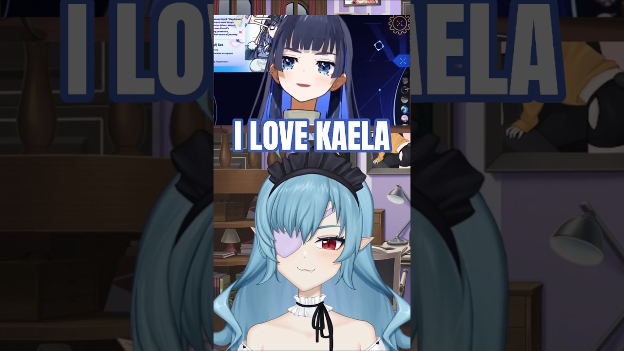 VTuber reacts to "One WhatsApp Message from Kronii is enough make Kaela end her stream"