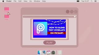 How To Blend Text Overlays | On PicsArt| For New Editors Out There !!