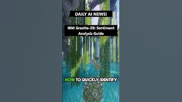 IBM Granite-3B: Sentiment Analysis Guide #shorts