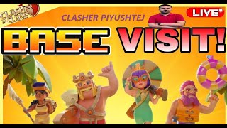 PiyushTej CLAN is live! #clashofclans #supercell #coc #legends #clashers #ytlive #viral #trending