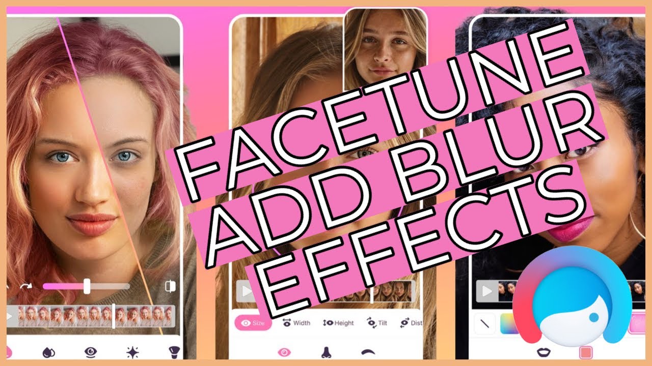 How to Add Blur Effects on Facetune 2023? YouTube