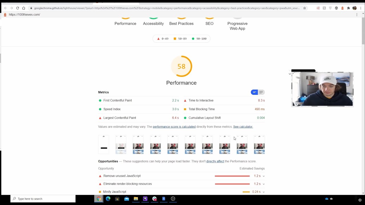 UNDERSTANDING ACCESSIBILITY WITH THE 100 THIEVES WEBSITE