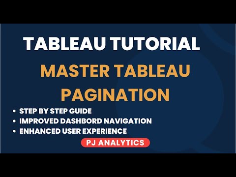 Tableau Tutorial |