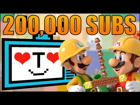 Celebrating 200,000 Subscribers! Super Mario Maker 2 - Viewer Levels - Celebrating 200,000 Subscribers! Super Mario Maker 2 - Viewer Levels