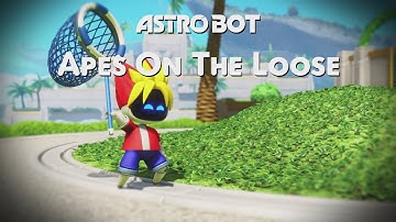 Astro Bot // Apes On The Loose // 100% Walkthrough // All Bots & Puzzle Pieces