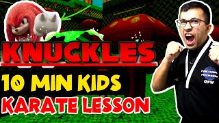 Children Morning Workout | Knuckles The Echidna Karate | Dojo Go (Week 61)