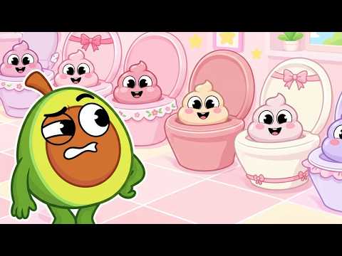 Which Color Potty Is Mine? 🚽🌈 Potty & Diaper Song | Kids Cartoon and Nursery Rhymes