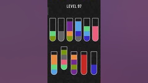 water sort puzzle level 97