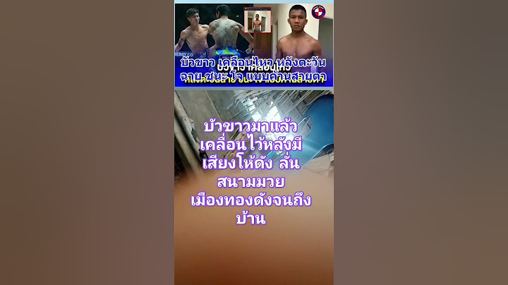 บัวขาวเคลื่อนไหวหลังตะวันฉายชนะโจแบบค้านสายตา #ตะวันฉาย #โจณัฐวุฒิ #onechampionship #มวยไทย #บัวขาว