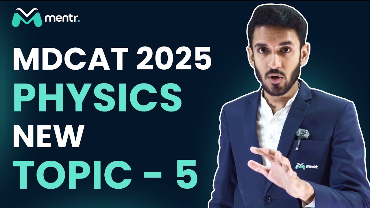 Electromagnetic Waves | MDCAT 2025 Physics New Syllabus | Mentr - YouTube