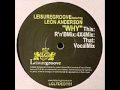 Leisure Groove - Why - (4x4 Mix)