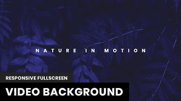 Responsive Fullscreen Video Background | Vide JS | HTML, CSS & JavaScript  2019
