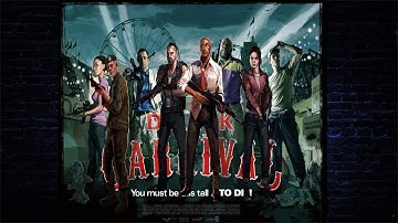Left 4 dead 2 Dark carnival with all 8 survivors