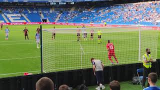 Real Sociedad - Rayo Vallecano, gol Mikel Oyarzabal