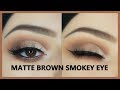 Matte Brown Smokey Eye Everyday Makeup Tutorial | Morphe 35O