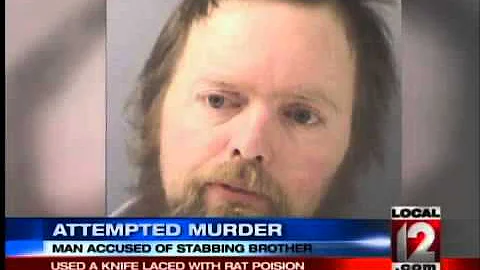 Man Accused of Stabbing Laces Knife with Rat Poison