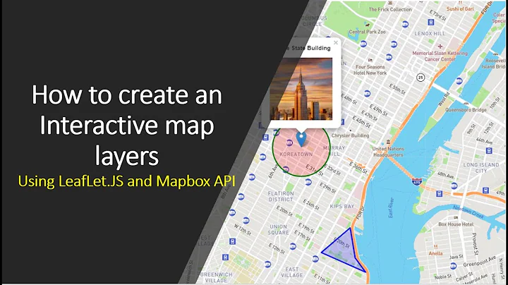 How to create an Interactive map layers