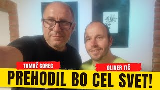 Oliver Tič bo je prehodil 25.000 km 😮😲❤️- Na poti so ga OROPALI, srečal je vsaj 50 medvedov,.. 😮