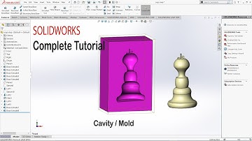 Solidworks Tutorial | Cavity Features | Solidworks Advance tool | 3 Min SOLIDWORKS