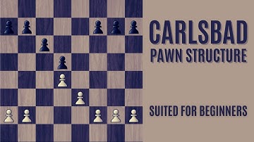 Carlsbad pawn structure / Chess strategy explained
