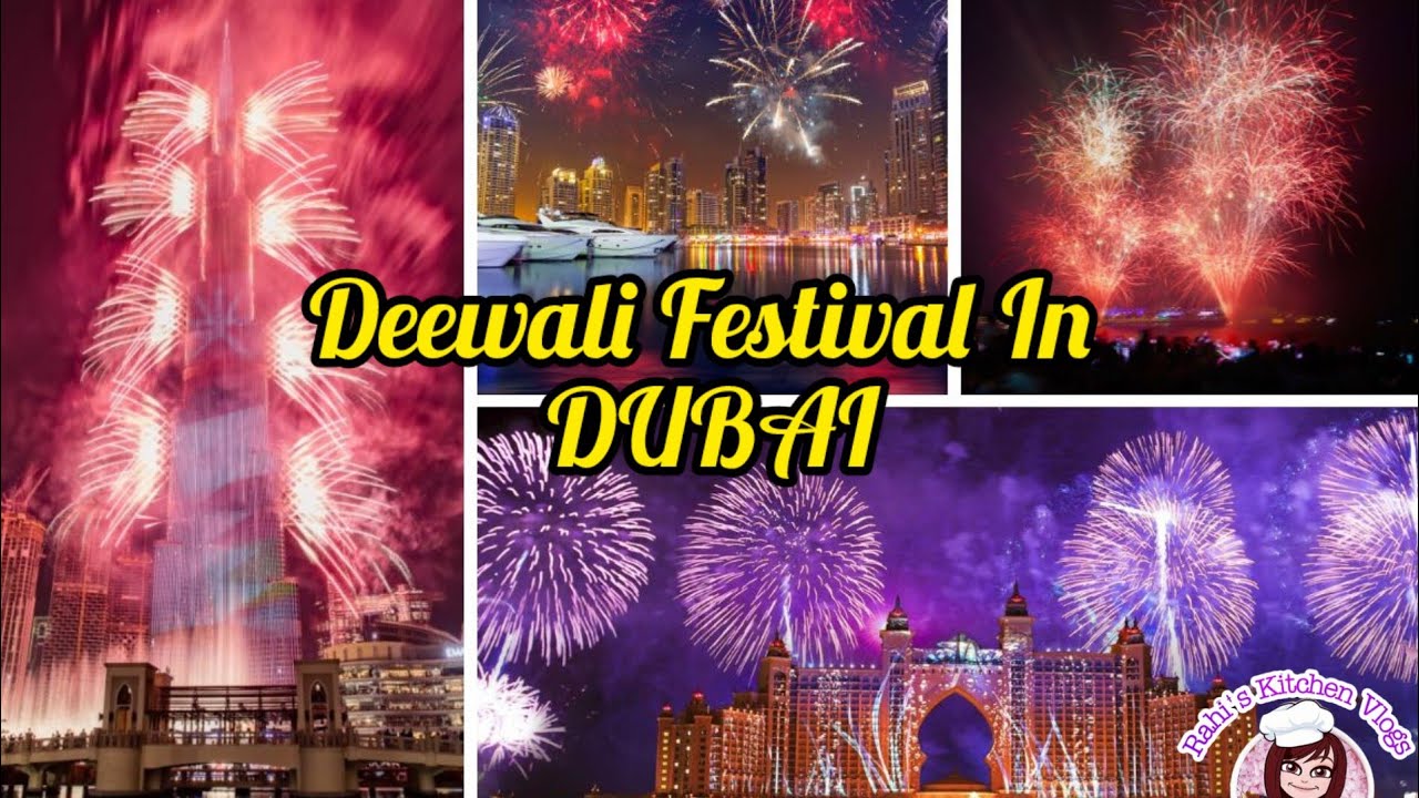 Deepawali Festival In Dubai 2024 | Firework In Deewali At Dubai