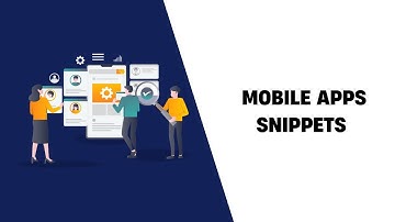Mobile Apps Snippets Odoo