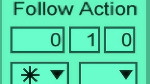 Ableton Live Algorithmic Composition Tutorial (Follow Actions)
