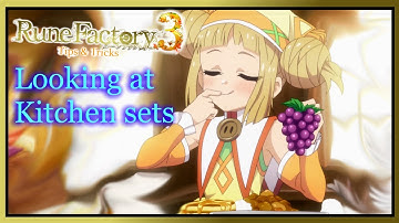 Rune Factory 3 S Tips and Tricks For Whipping it up with Kitchen Sets