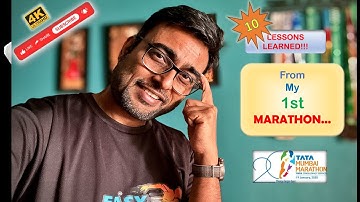 10 lessons I learned from my First Marathon🏅#marathon #runningtips  #tmm2025