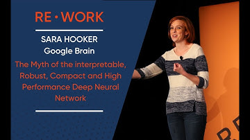 The Myths of interpretable and High-Performance Deep Neural Network - Sara Hooker, Google Brain