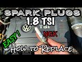 VW PASSAT 1.8 TSI-HOW TO CHANGE SPARK PLUGS Passat/Jetta/Golf/Beetle #passat #sparkplug #volkswagen