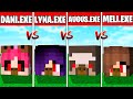 CASA VS CASA DEL TEAM ANORMAL.EXE EN MINECRAFT!!