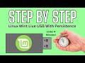 Create Persistent Linux Mint 21.2 USB in 4 Minutes 🚀