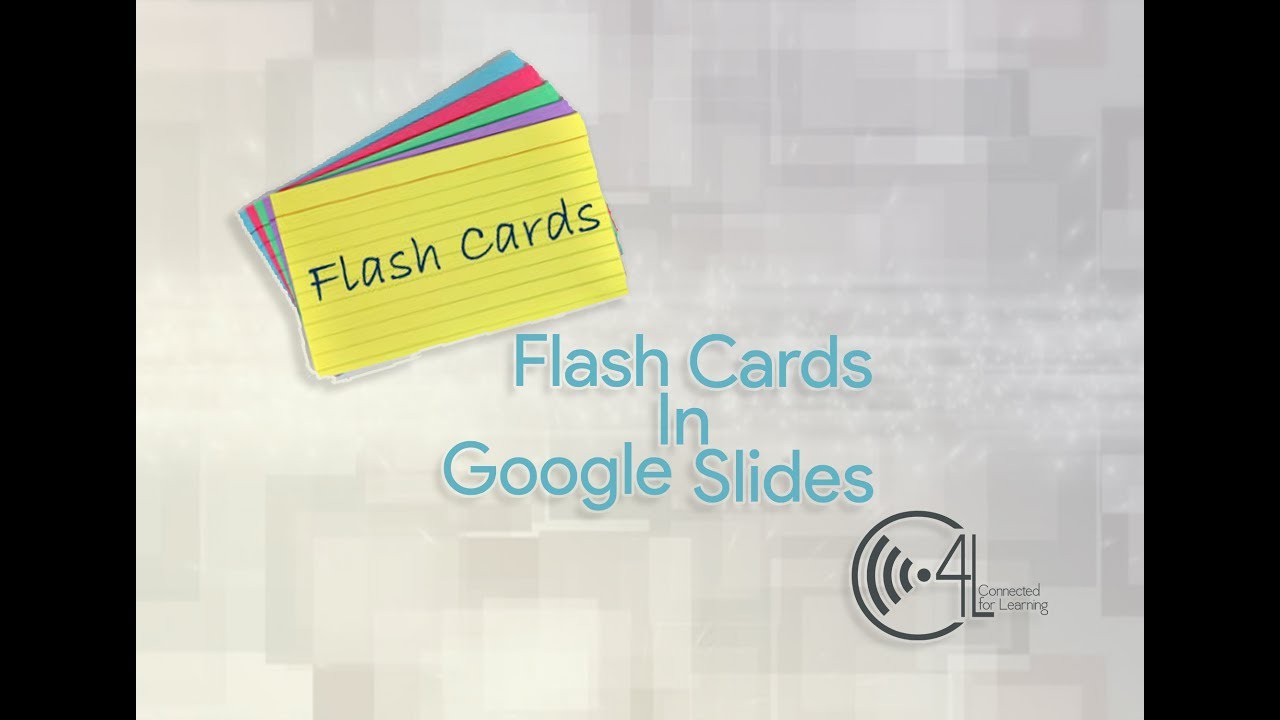 Flash Cards In Google Slides Youtube