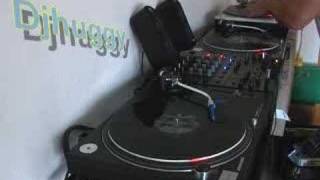 Djhuggy Mix Techno 3 Platines Technics quick techno mix