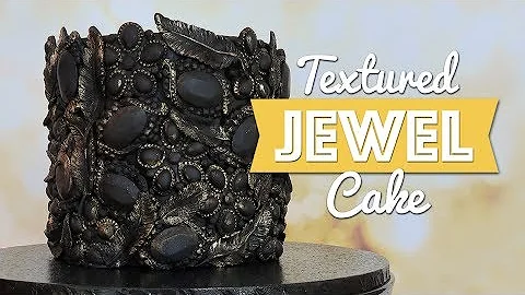 Textured Jewel Cake